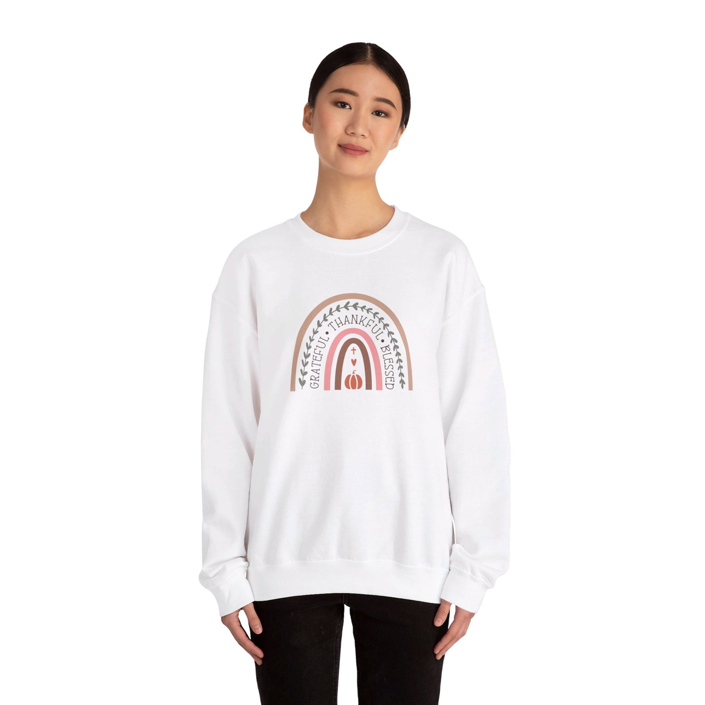 Grateful Thankful Blessed | Sweatshirt