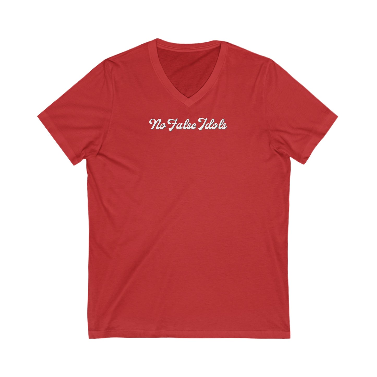 No False Idols (No Icons) | V-Neck T-Shirt