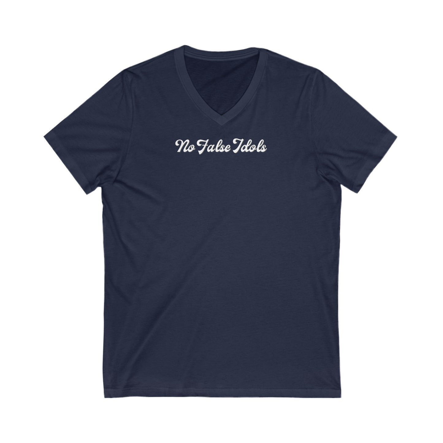 No False Idols (No Icons) | V-Neck T-Shirt