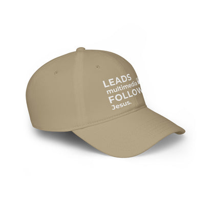 Leads Multimedia Follows Jesus | Baseball Cap