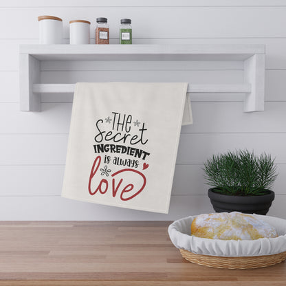 The Secret Ingredient is Always Love | Kitchen Towel