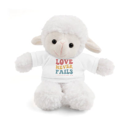 Love Never Fails | Stuffed Animal of Choice