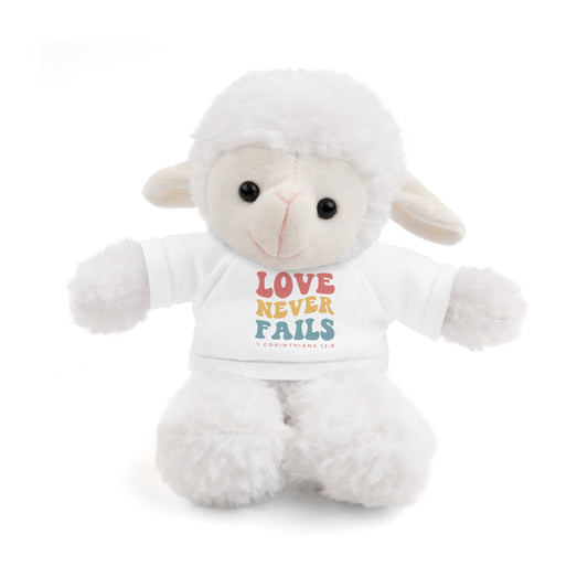 Love Never Fails | Stuffed Animal of Choice