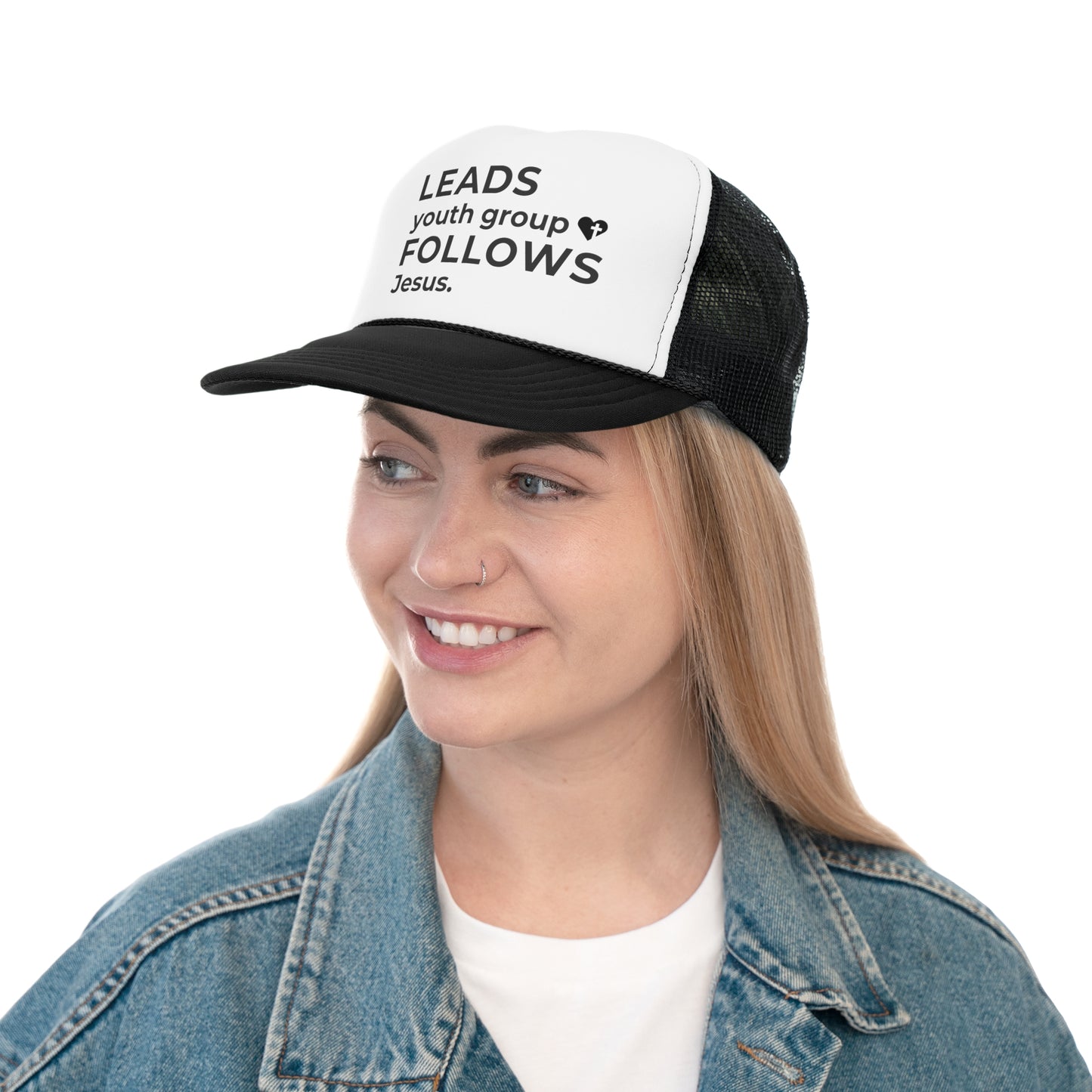 Leads Youth Group Follows Jesus | Trucker Hat