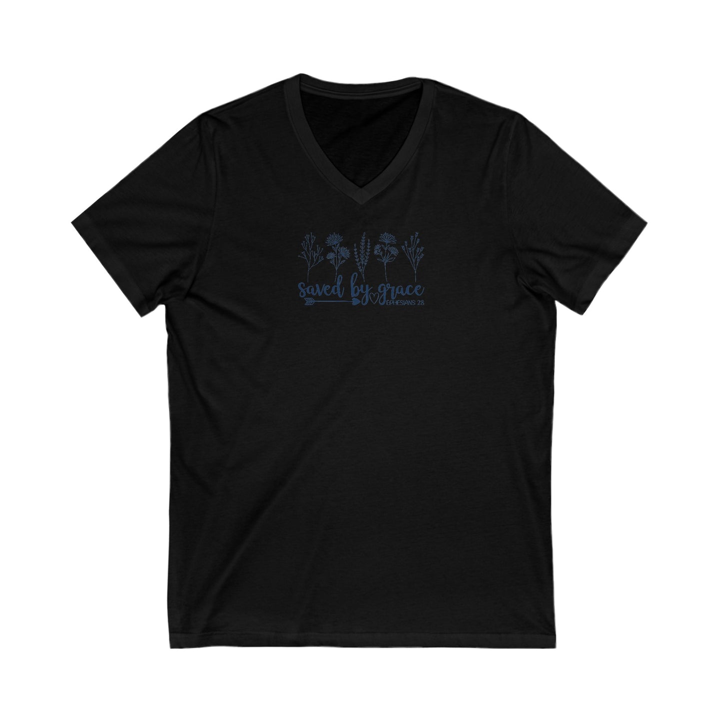 Saved by Grace | V-Neck T-Shirt