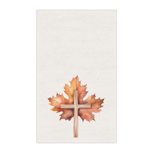 Simple Autumn Cross | Kitchen Towel