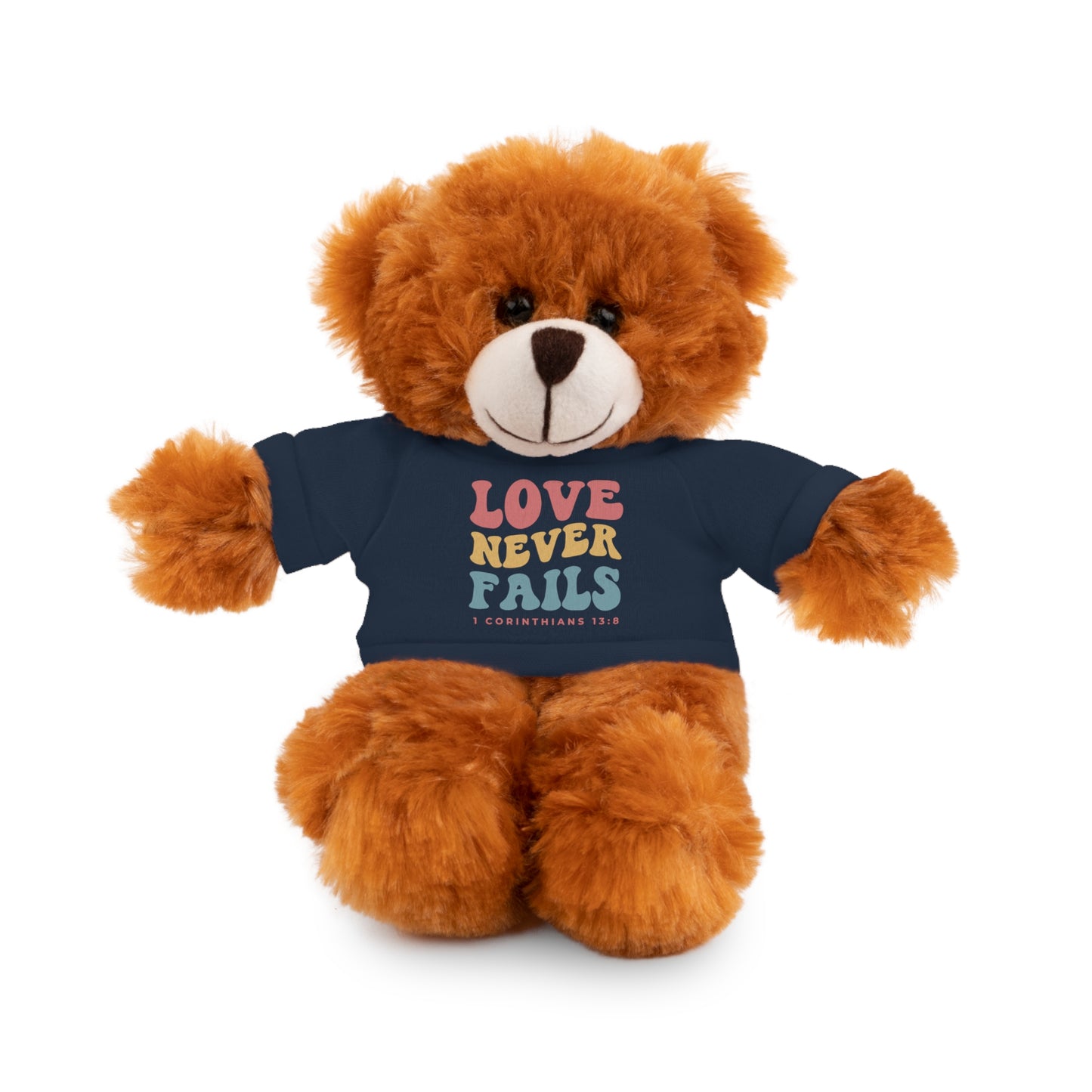 Love Never Fails | Stuffed Animal of Choice