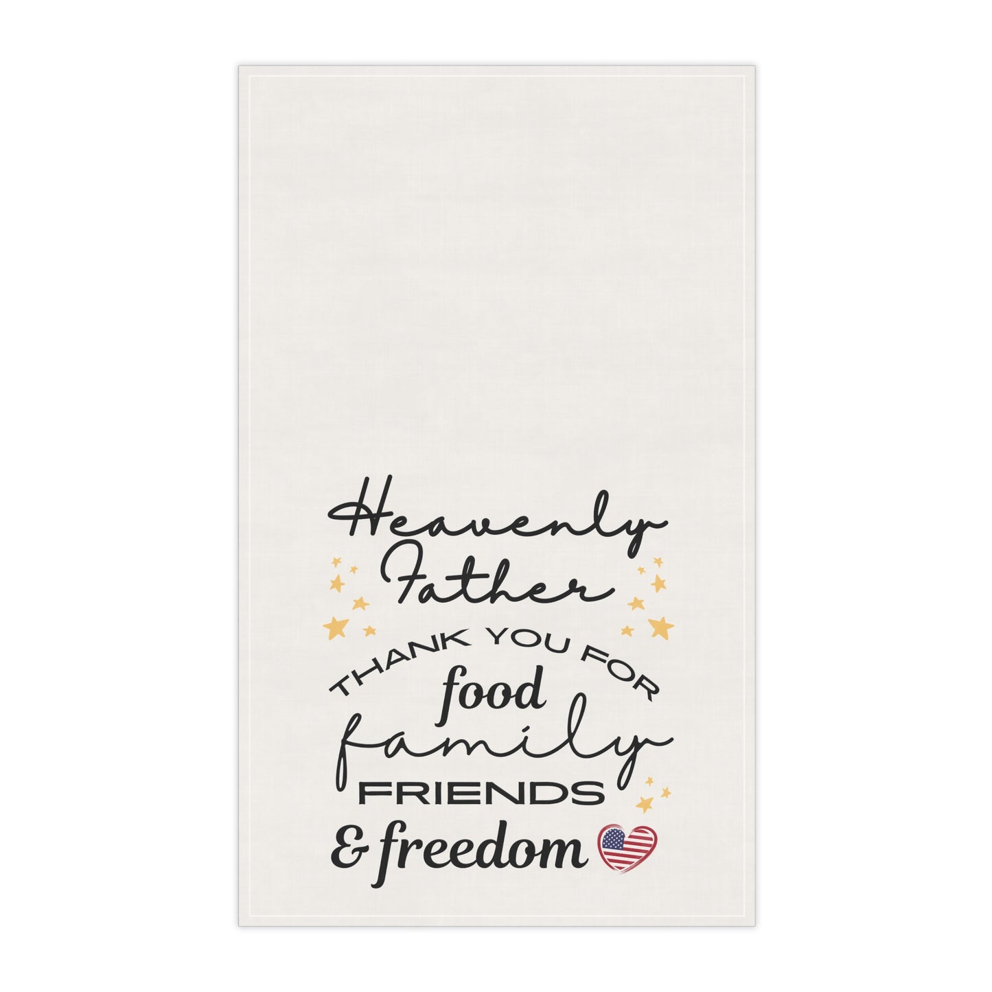 Heavenly Father Thank You (USA) | Kitchen Towel