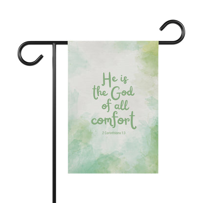 He is the God of All Comfort | Garden Flag