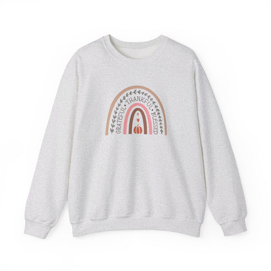 Grateful Thankful Blessed | Sweatshirt