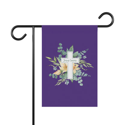 Jesus Saves | Garden Flag