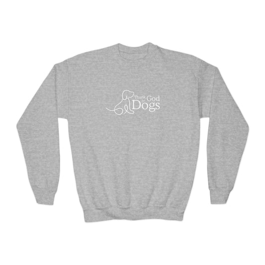 Thank God for Dogs | Youth Sweatshirt