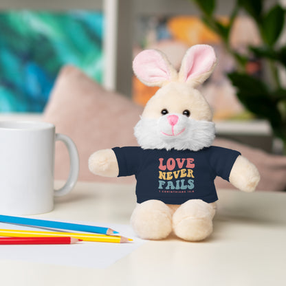 Love Never Fails | Stuffed Animal of Choice