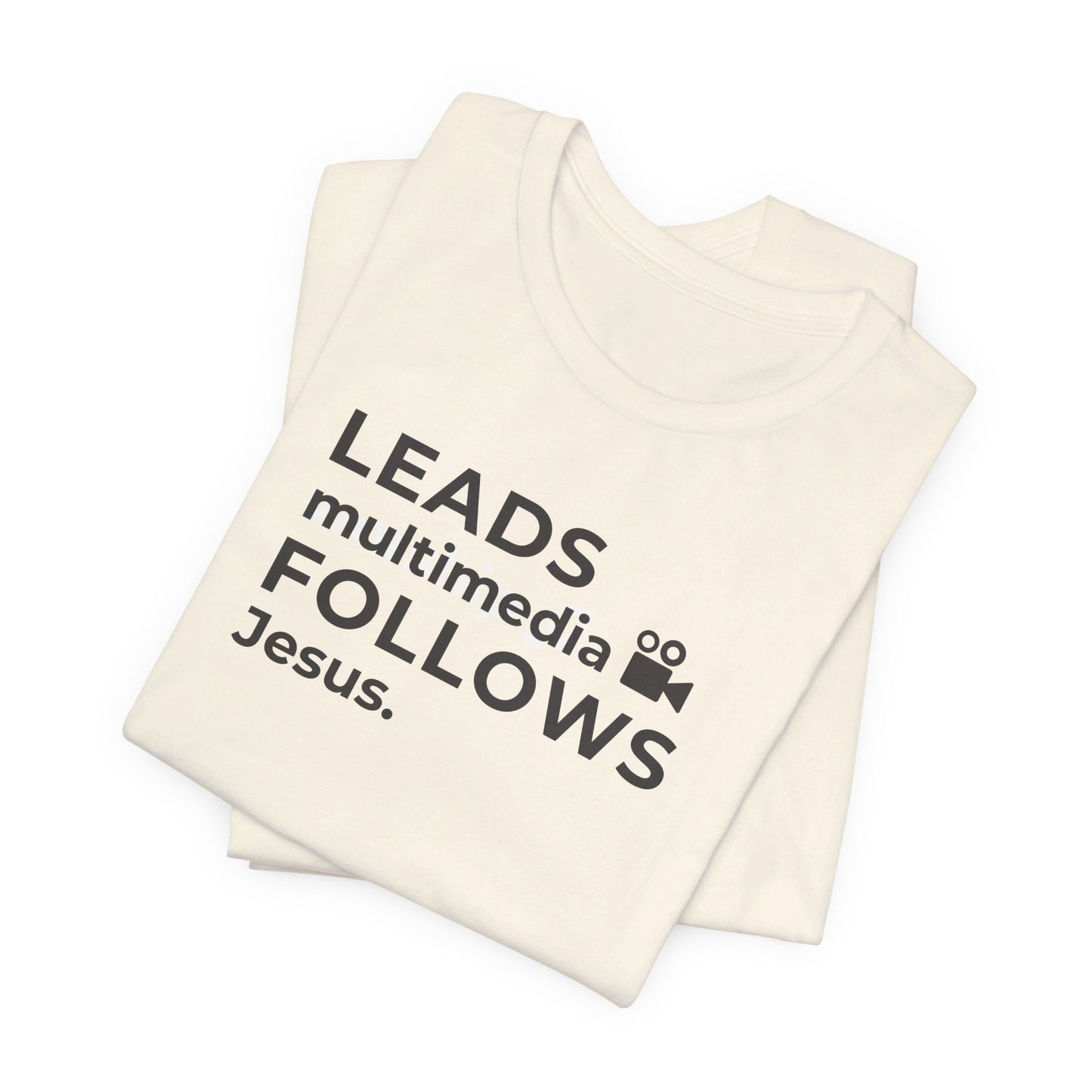 Leads Multimedia Follows Jesus | T-Shirt