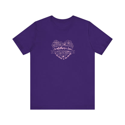 A Mother's Love is the Heart of the Family | T-Shirt