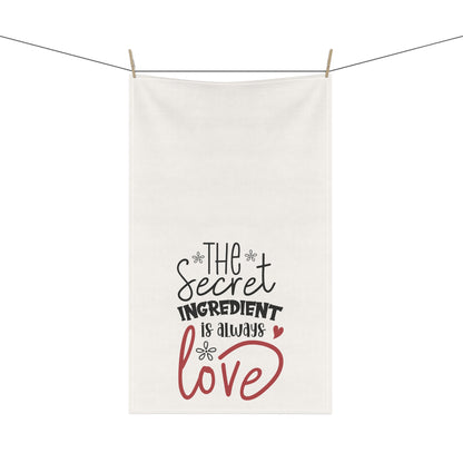 The Secret Ingredient is Always Love | Kitchen Towel