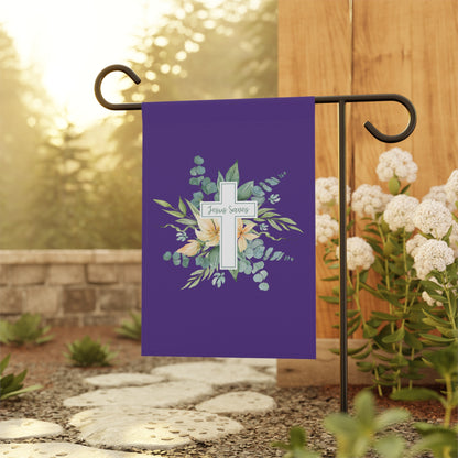 Jesus Saves | Garden Flag