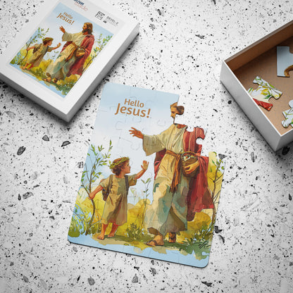 Hello Jesus! | Puzzle for Kids (30-Piece)