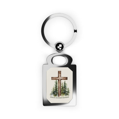 Jesus Is Everywhere (Trees) | Keyring