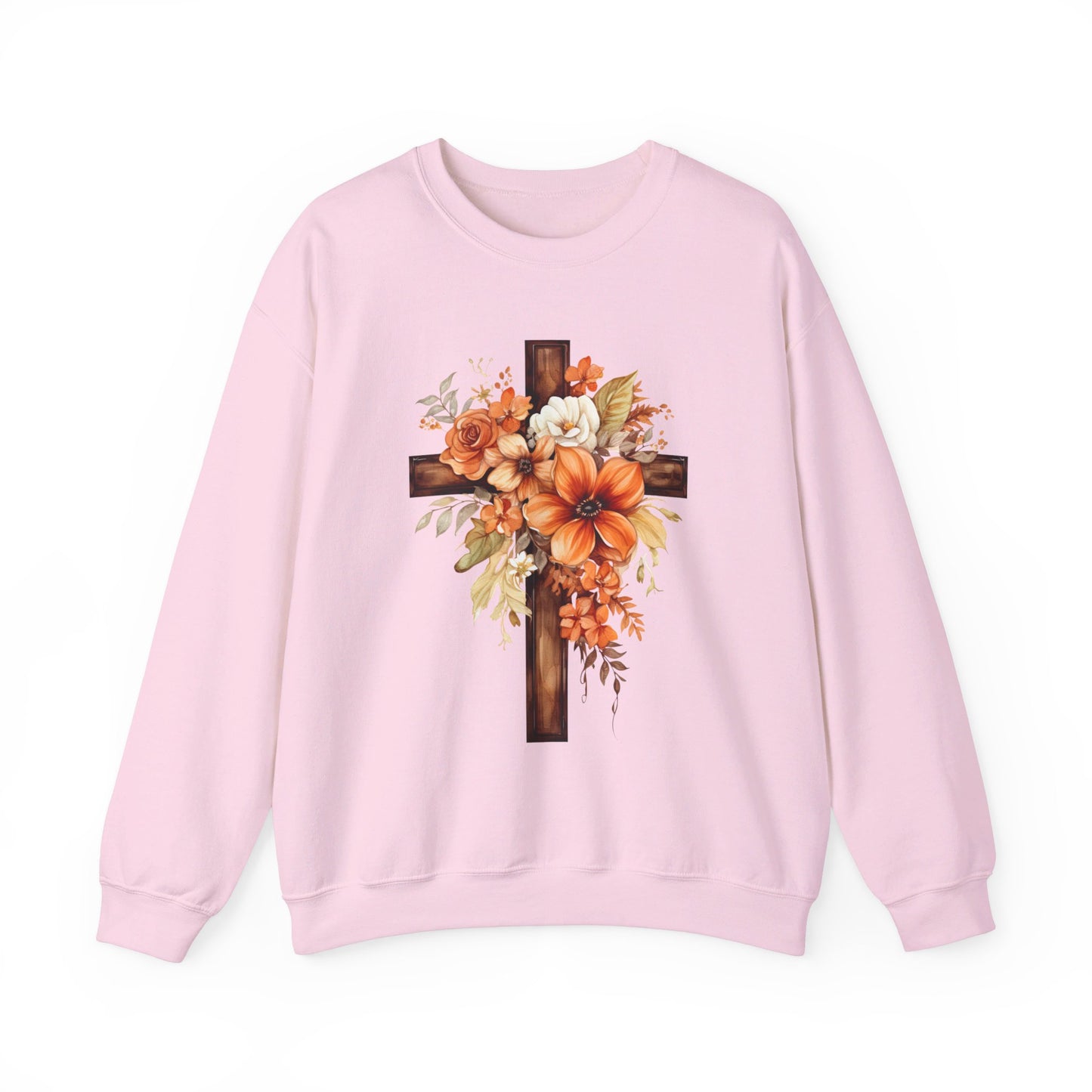 Floral Autumn Cross | Sweatshirt