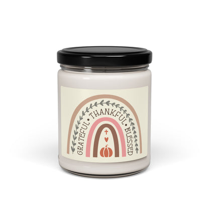 Grateful Thankful Blessed | Soy Candle