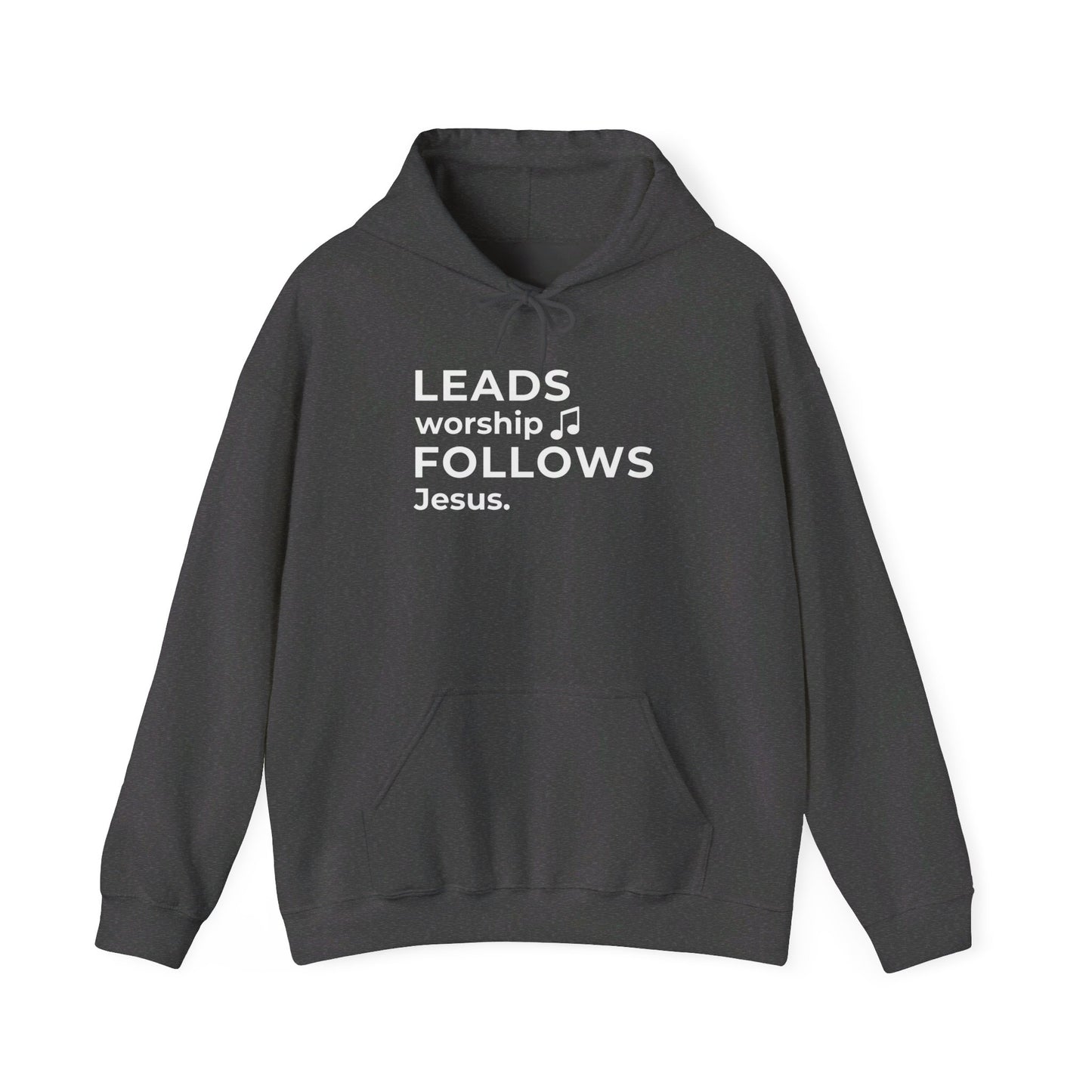 Leads Worship Follows Jesus | Hoodie