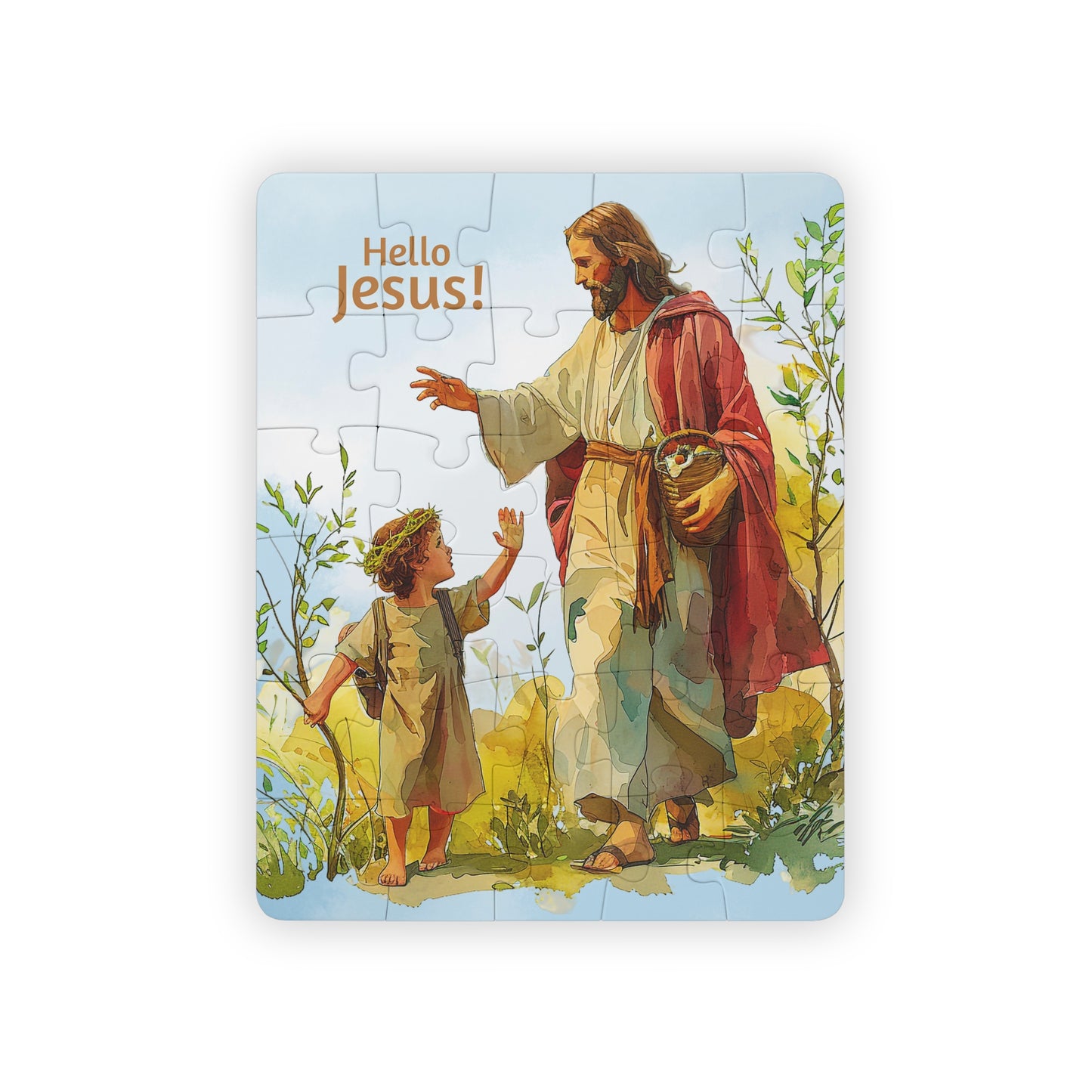 Hello Jesus! | Puzzle for Kids (30-Piece)