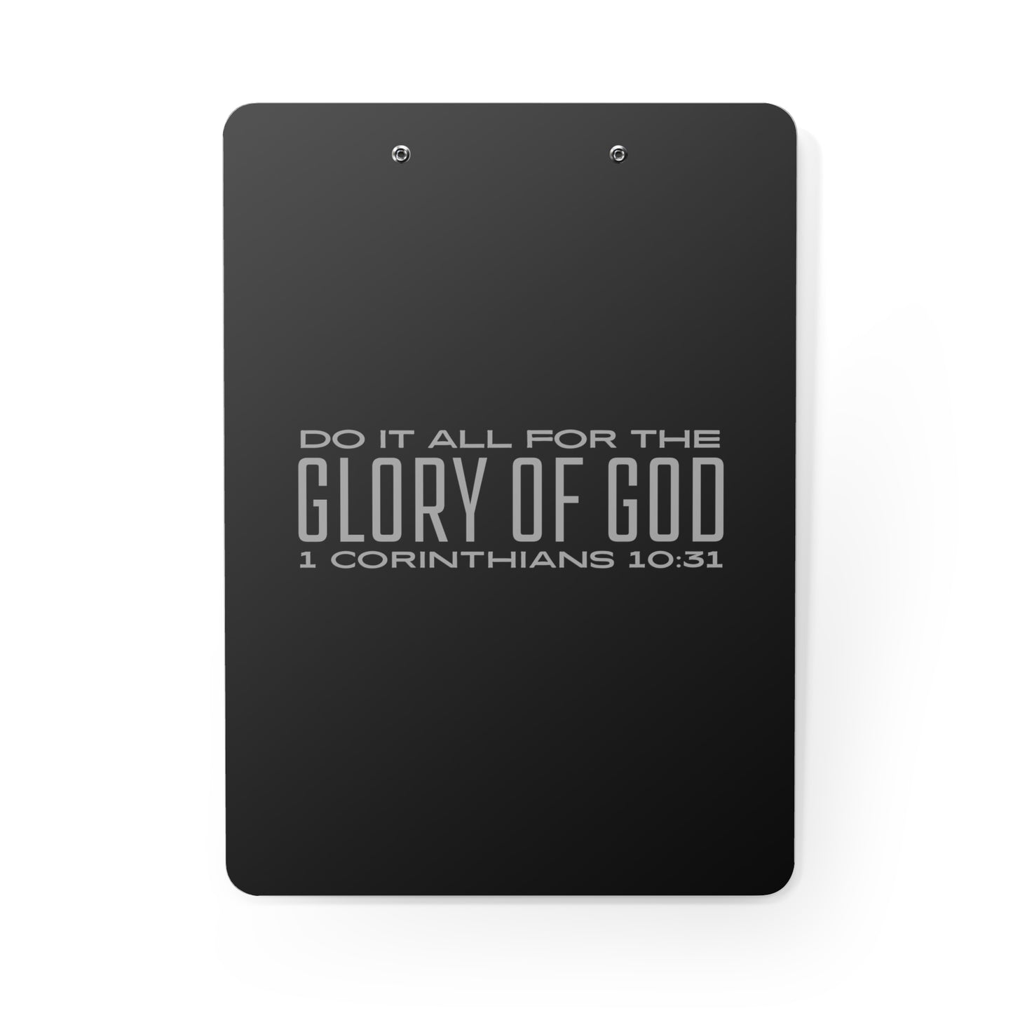 Do It All for the Glory of God | Clipboard