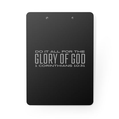 Do It All for the Glory of God | Clipboard