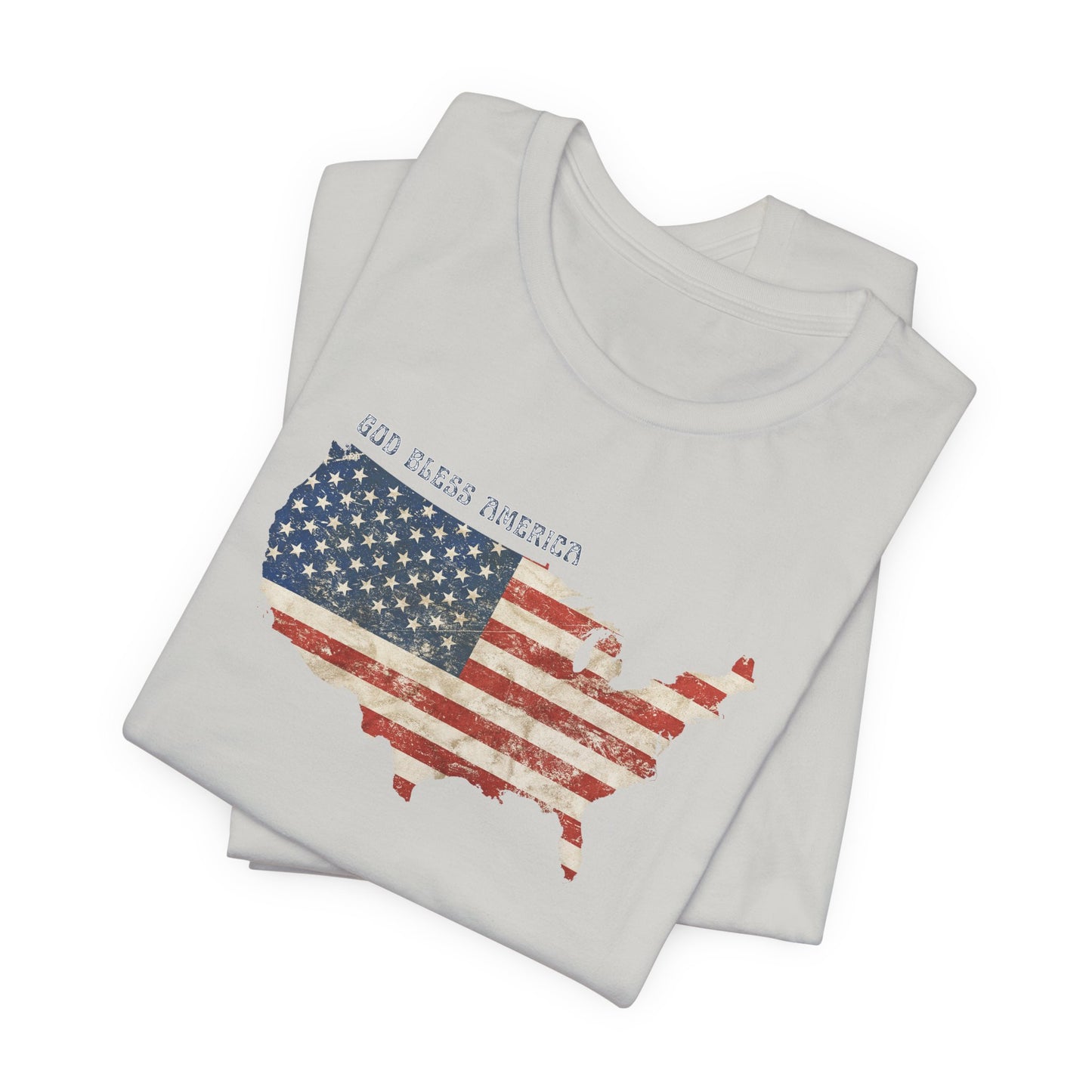 God Bless America (Rough) | T-Shirt