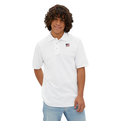 God Bless America (Square) | Polo Shirt