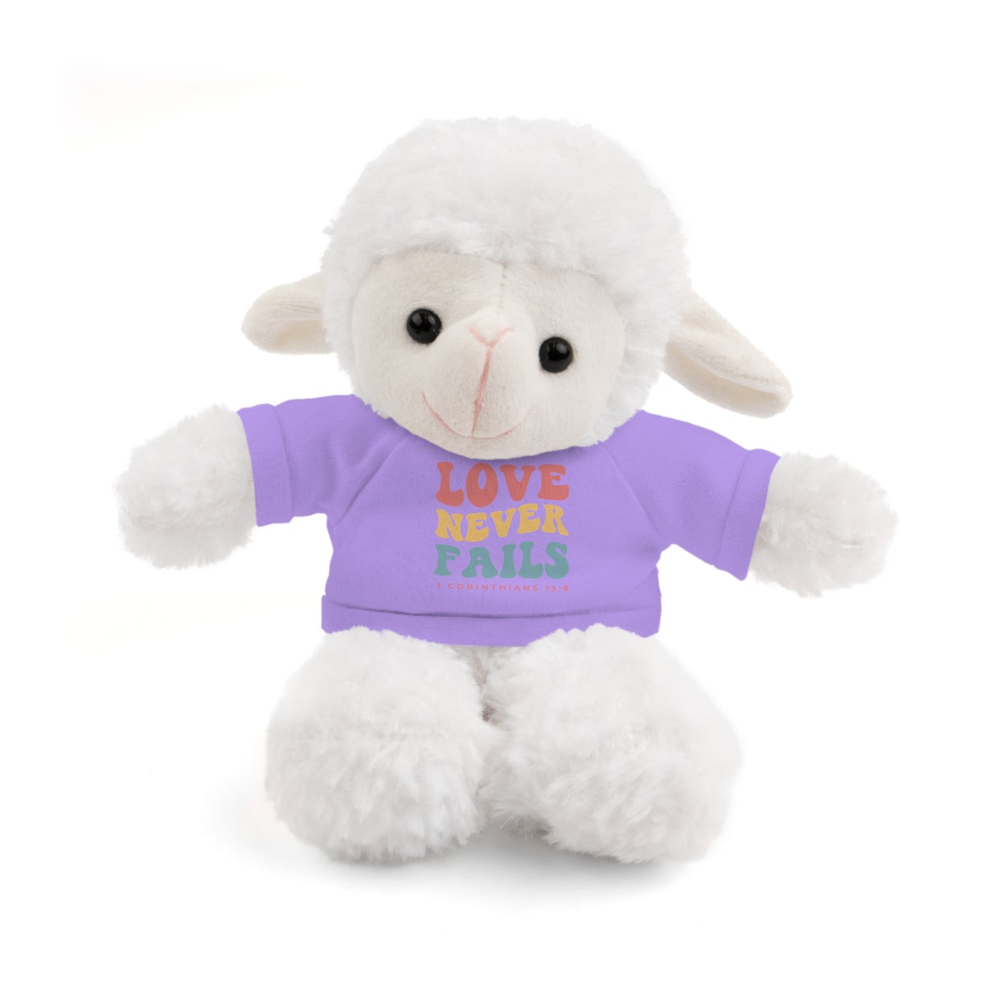 Love Never Fails | Stuffed Animal of Choice