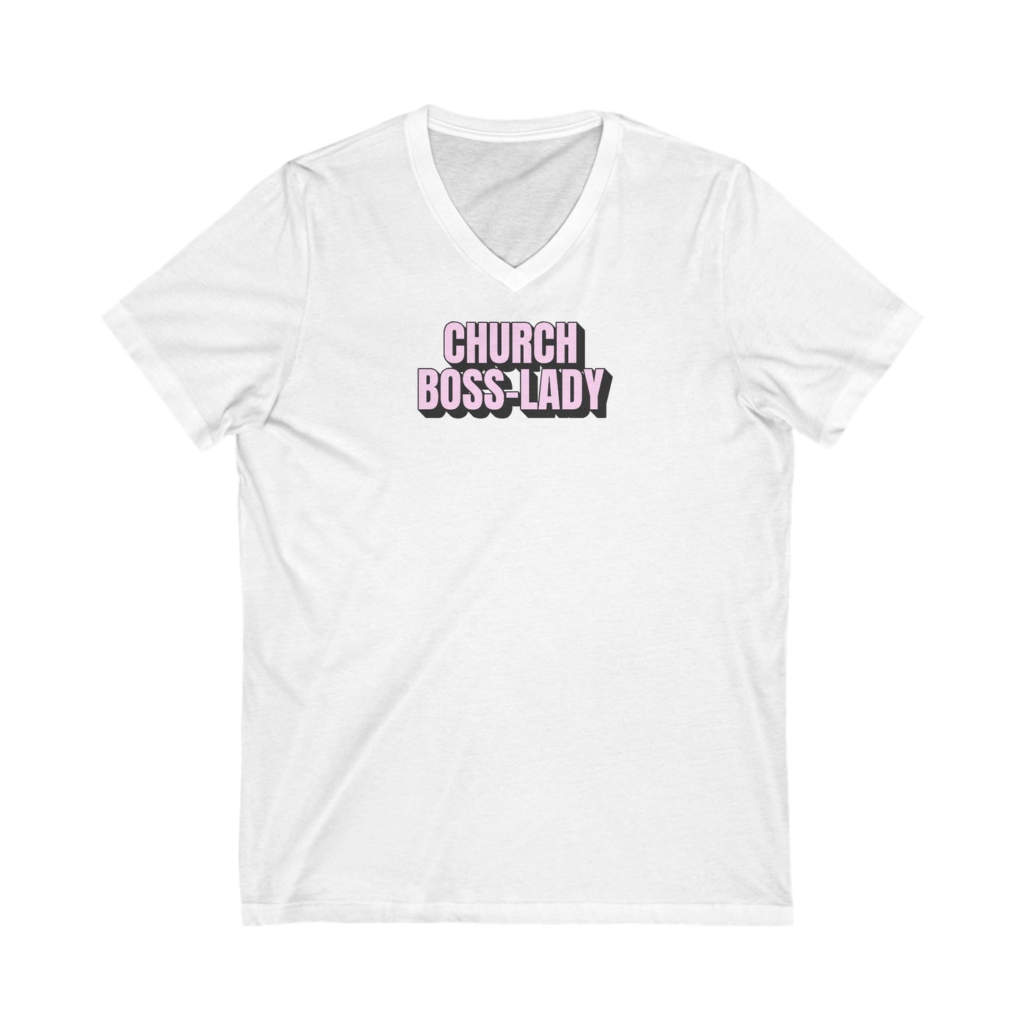 Church Boss-Lady | V-Neck T-Shirt