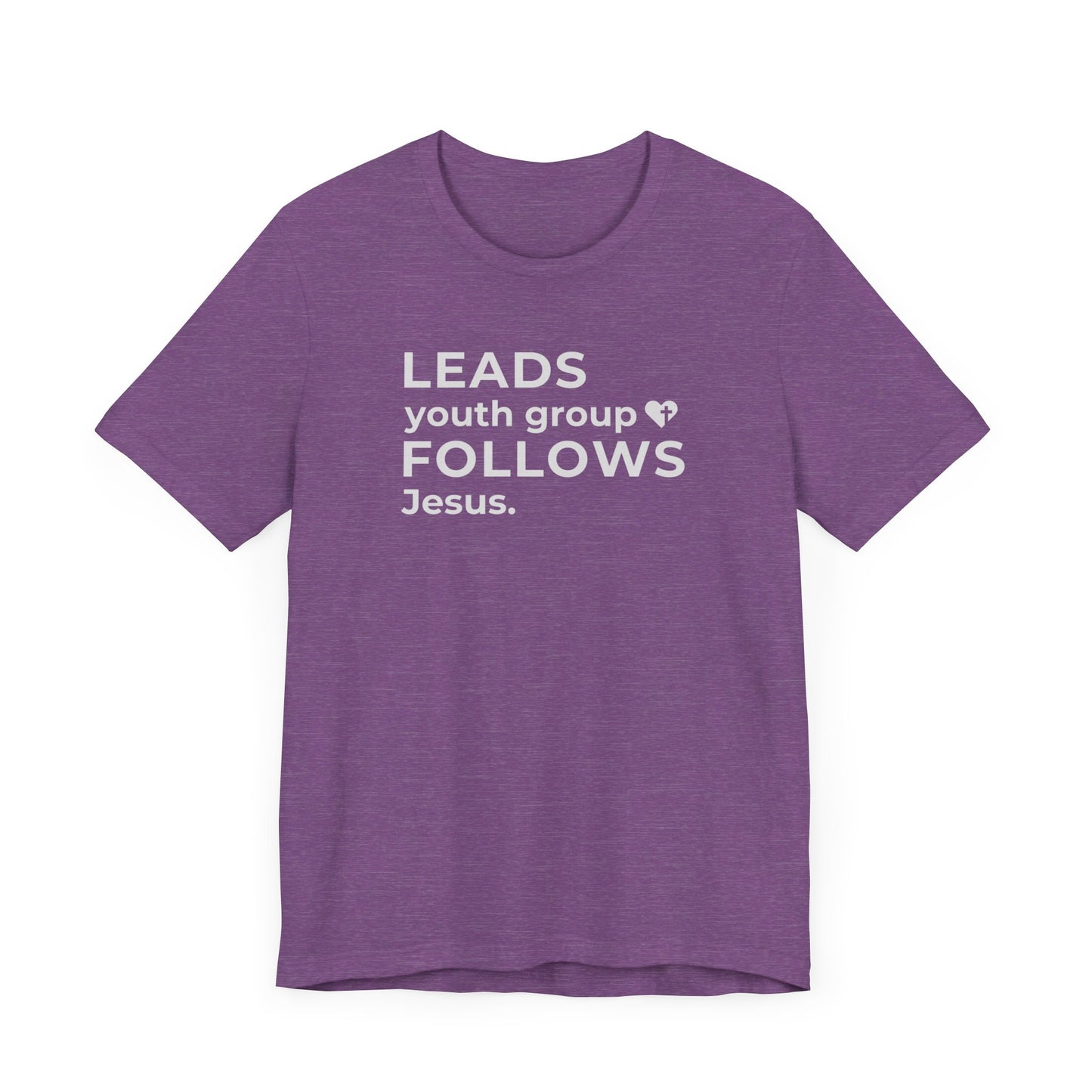 Leads Youth Group Follows Jesus | T-Shirt