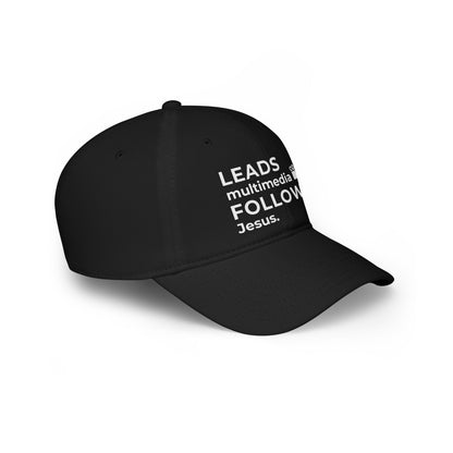 Leads Multimedia Follows Jesus | Baseball Cap