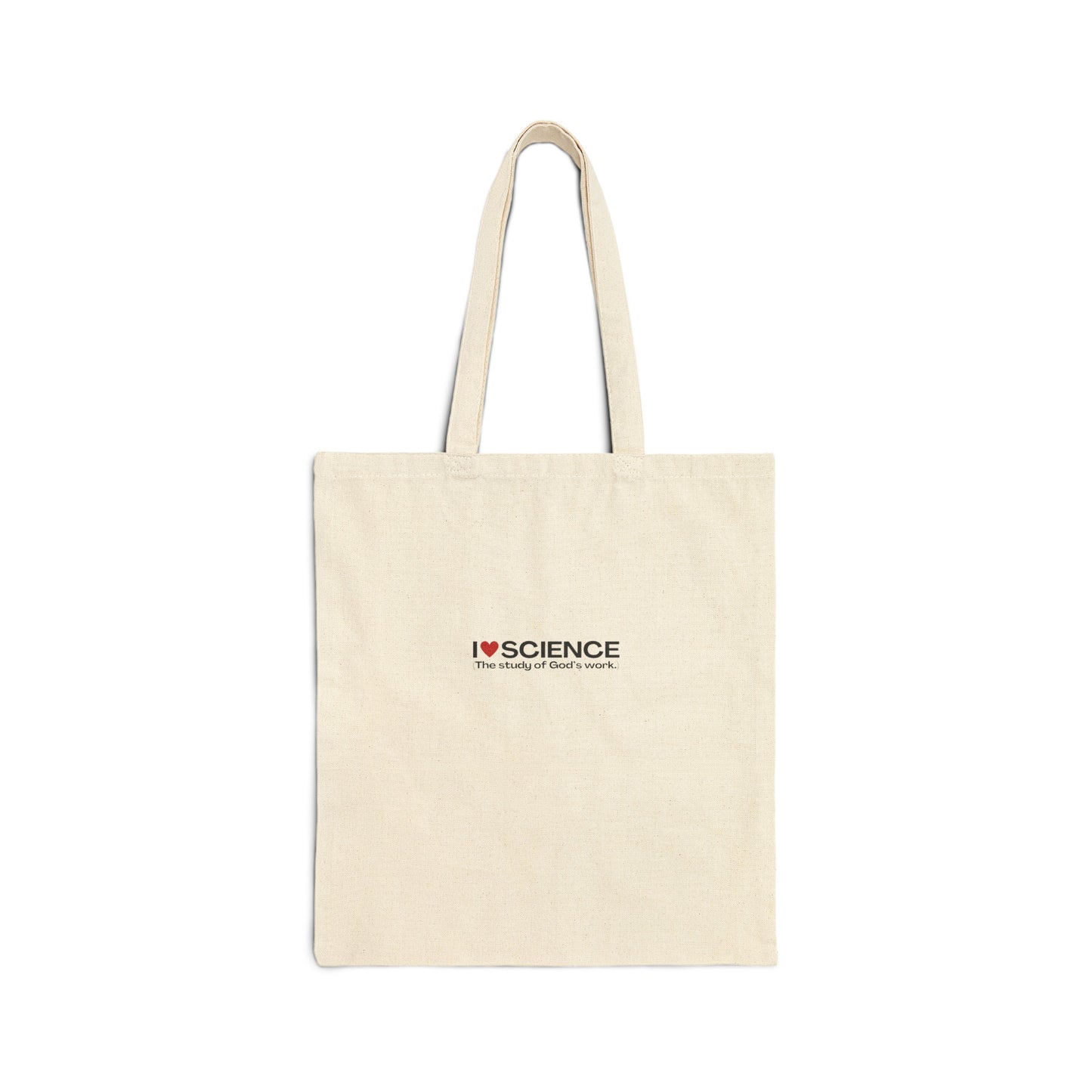 Science (Brought to you by God) | Cotton Canvas Tote