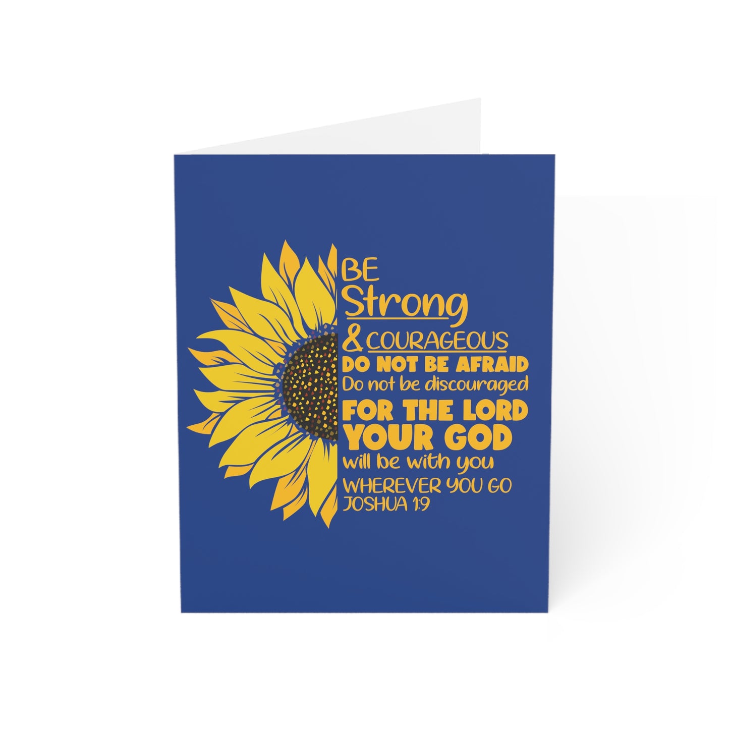 Be Strong and Courageous | Greeting Cards