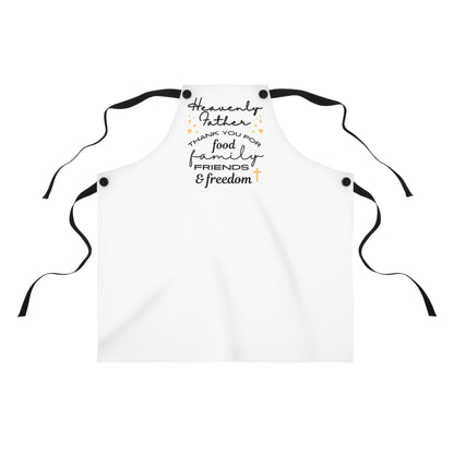 Heavenly Father Thank You (Cross) | Apron