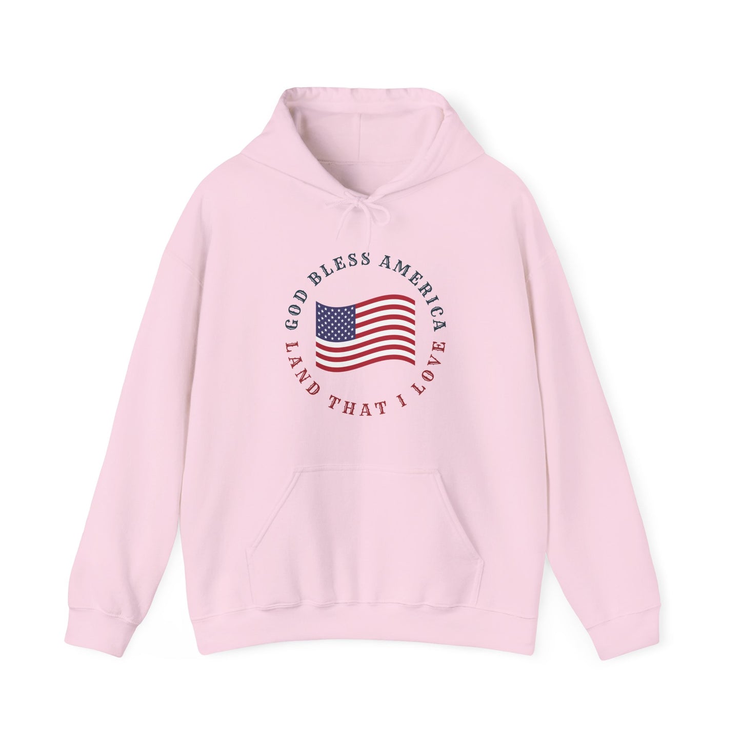 God Bless America (Round) | Hoodie