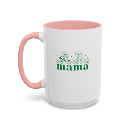 Mama | Large Color Accent Mug