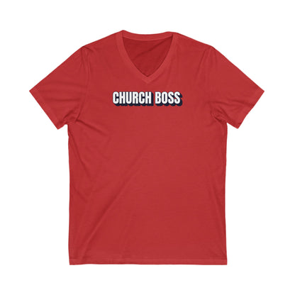 Church Boss | V-Neck T-Shirt