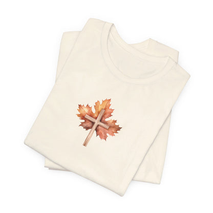 Simple Autumn Cross | T-Shirt