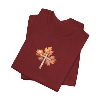 Simple Autumn Cross | T-Shirt