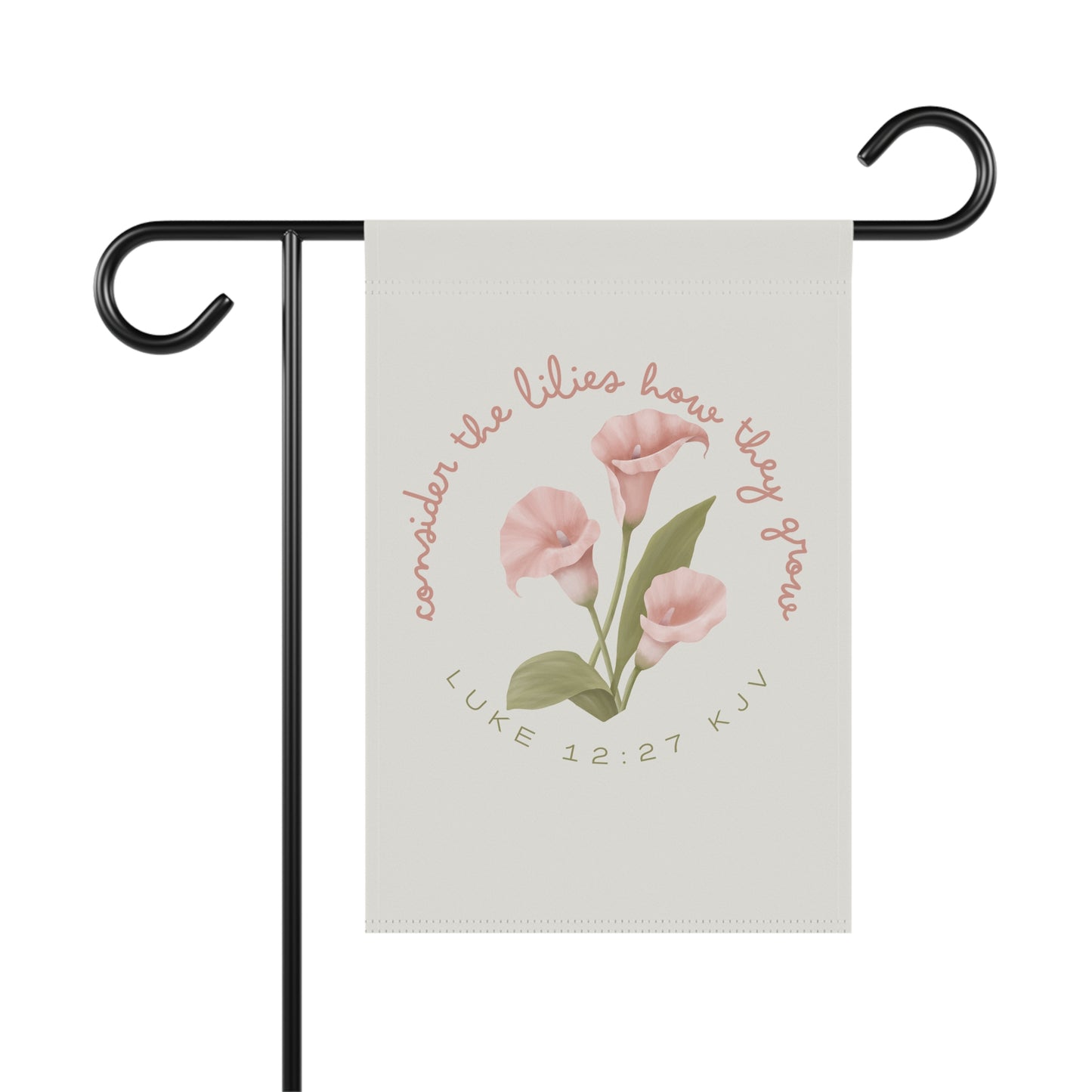 Consider the Lilies | Garden Flag