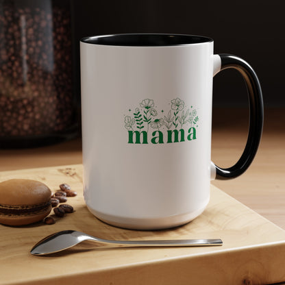 Mama | Large Color Accent Mug