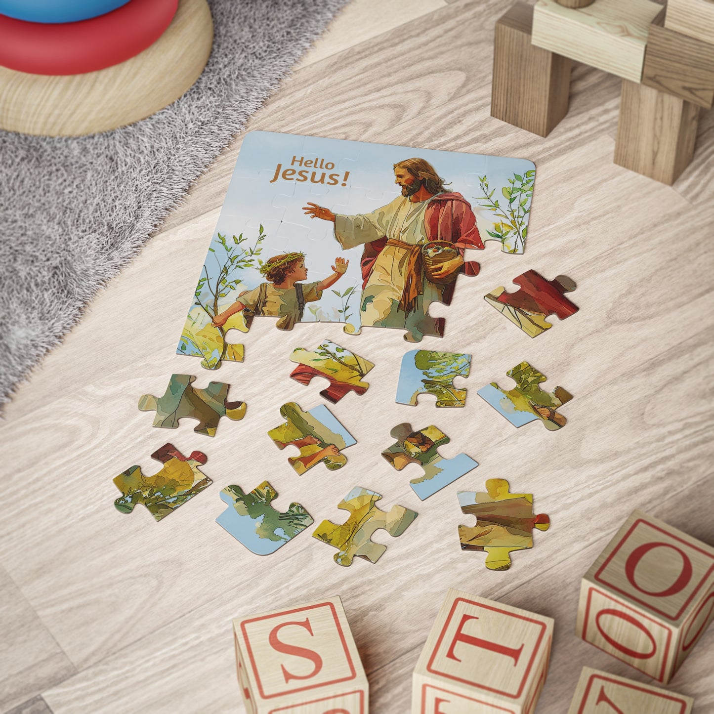 Hello Jesus! | Puzzle for Kids (30-Piece)