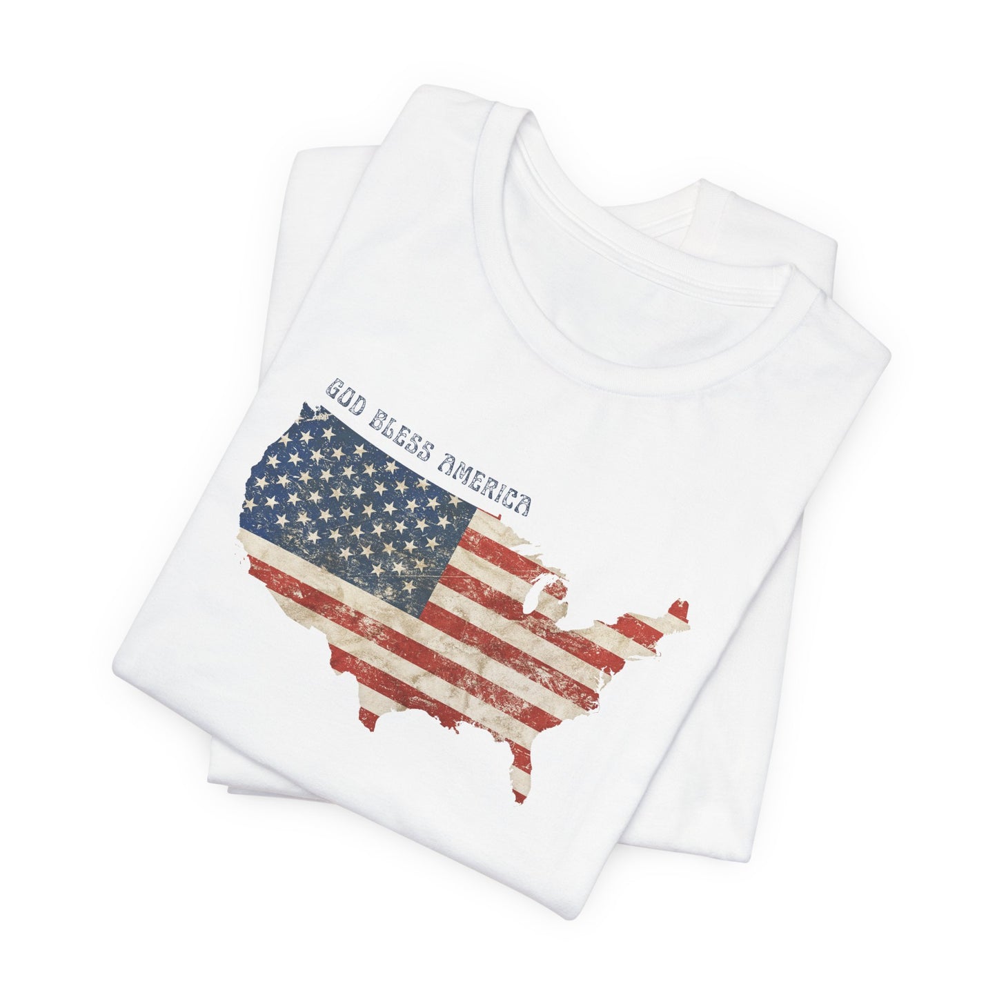 God Bless America (Rough) | T-Shirt