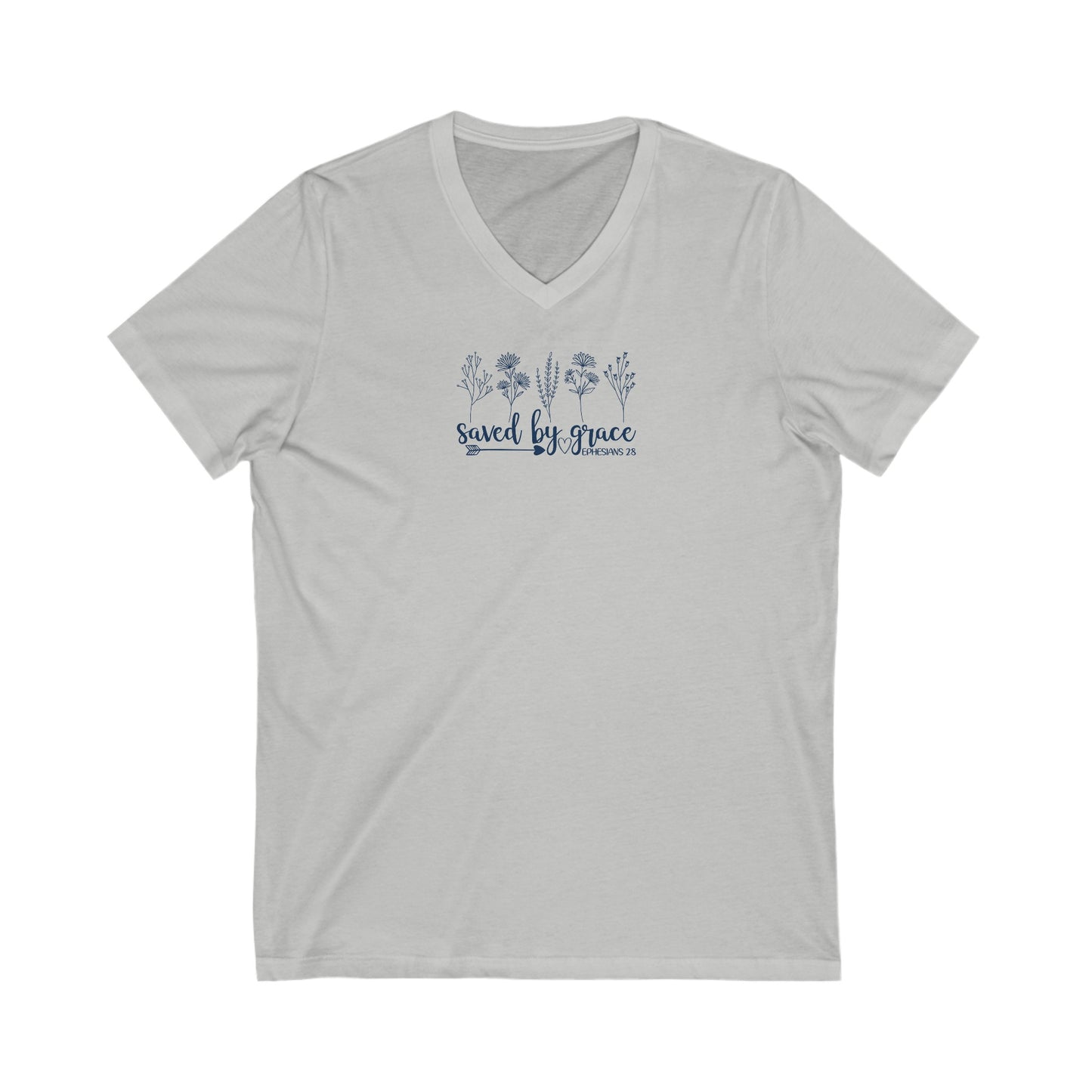 Saved by Grace | V-Neck T-Shirt