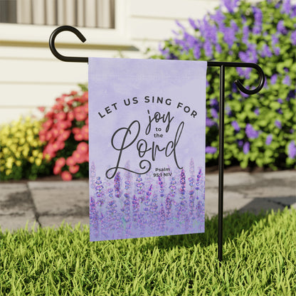 Let Us Sing for Joy to the Lord | Garden Flag