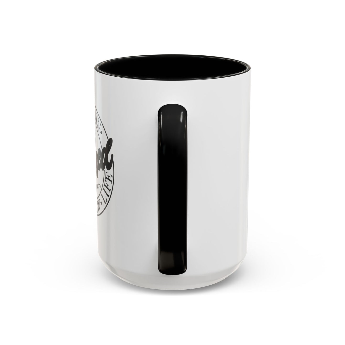 Born Again Raised to New Life | Large Color Accent Mug